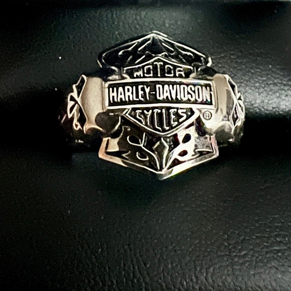 NEW! HARLEY DAVIDSON Men’s Sz 11 Stainless Steel Ring